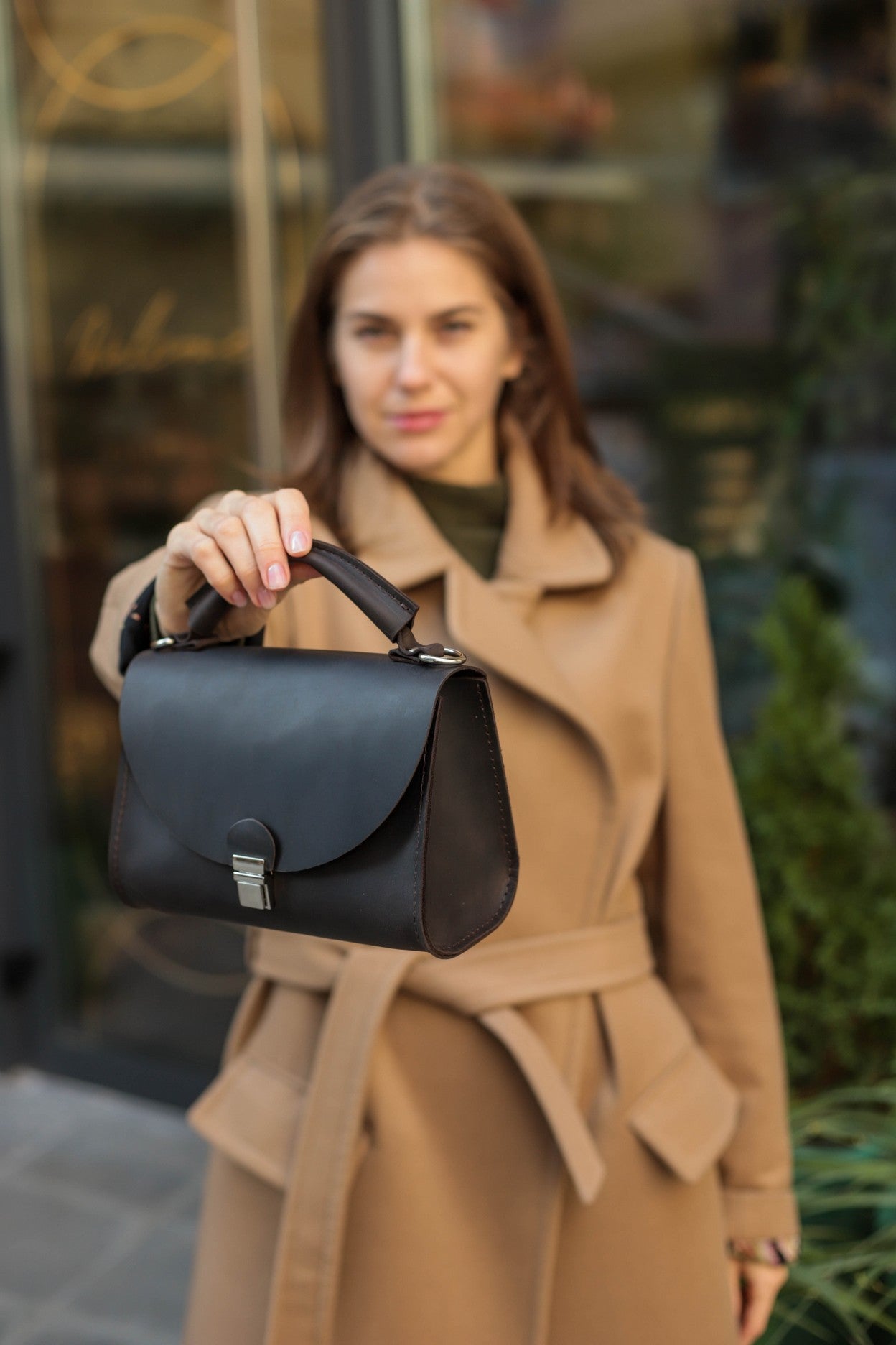 Women Leather Handbag small Mari Lux – Bag Wow