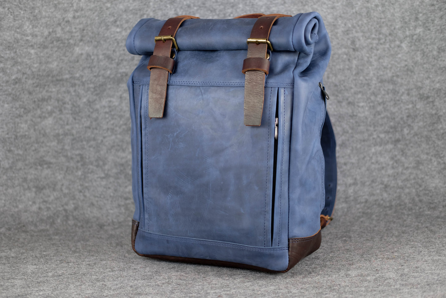 Men Backpack Chocolate + Amber "Hankle H7"