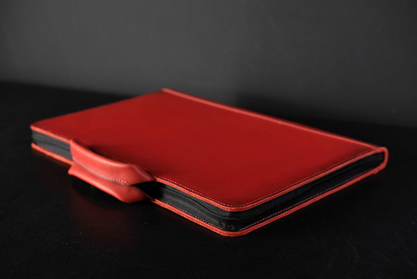 Case for MacBook leather Black Model №31