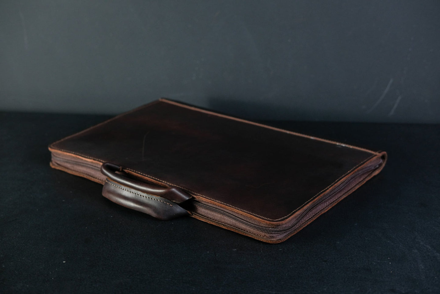 Case for MacBook leather Brown Model №31