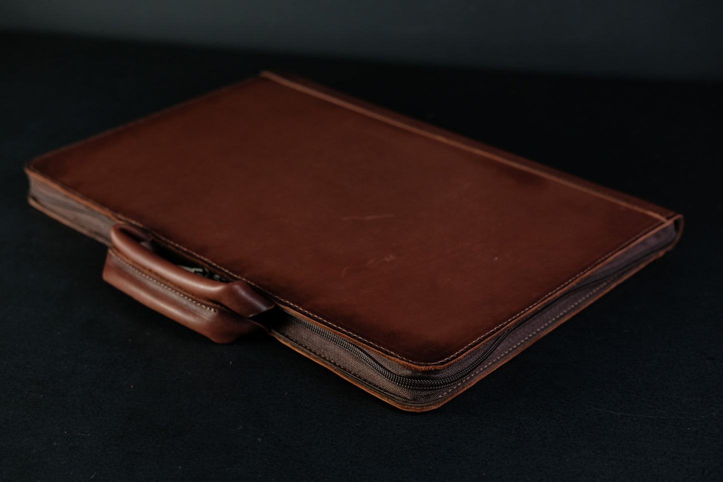 Case for MacBook leather Brown Model №31