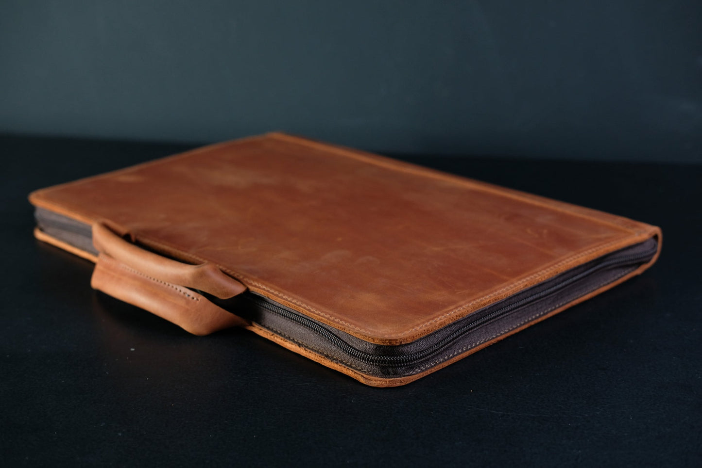 Case for MacBook leather Brown Model №31