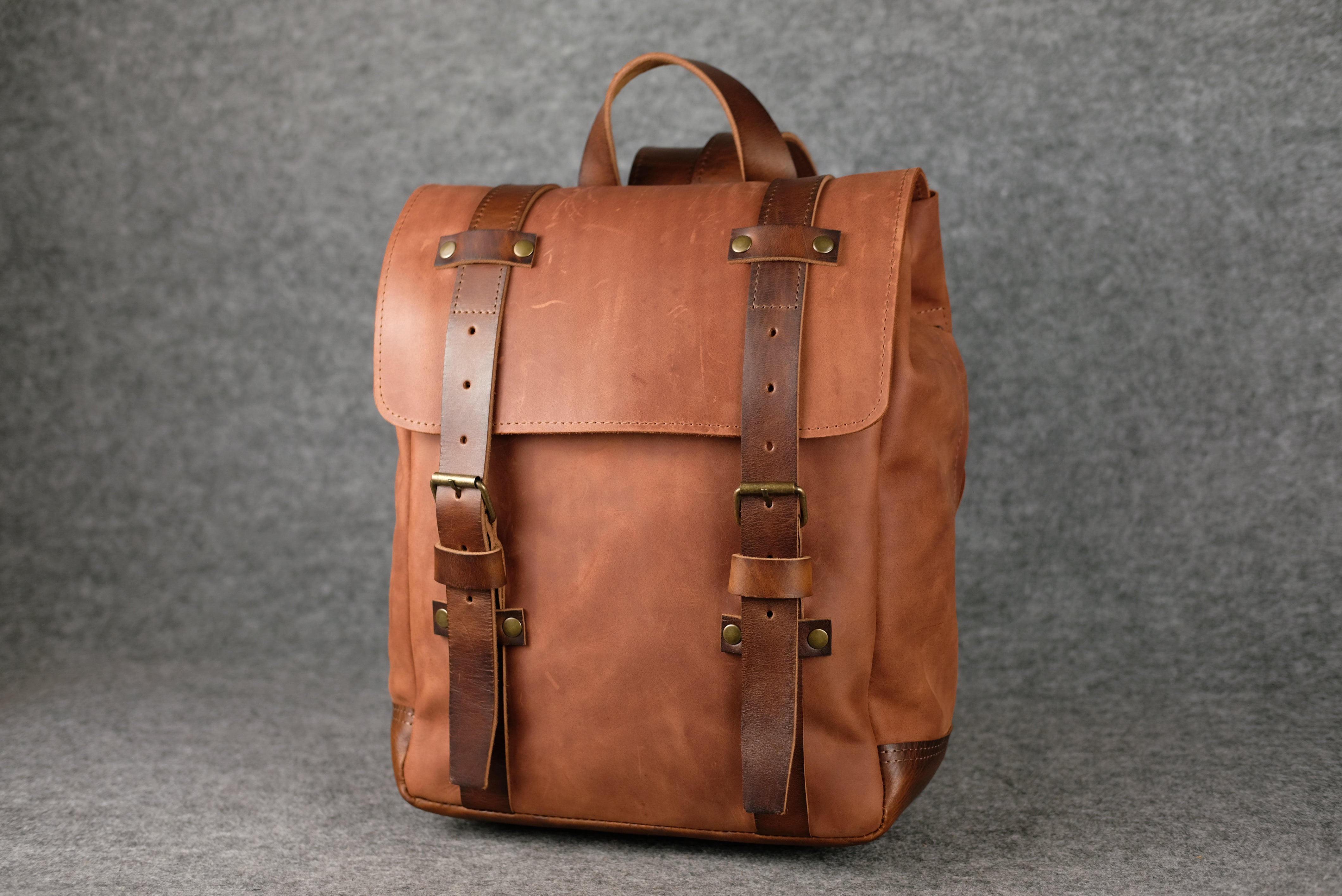 Zebella 2024 leather backpack