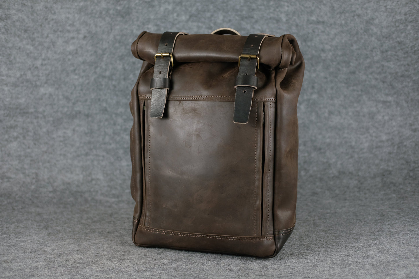 Men Backpack Chocolate + Amber "Hankle H7"