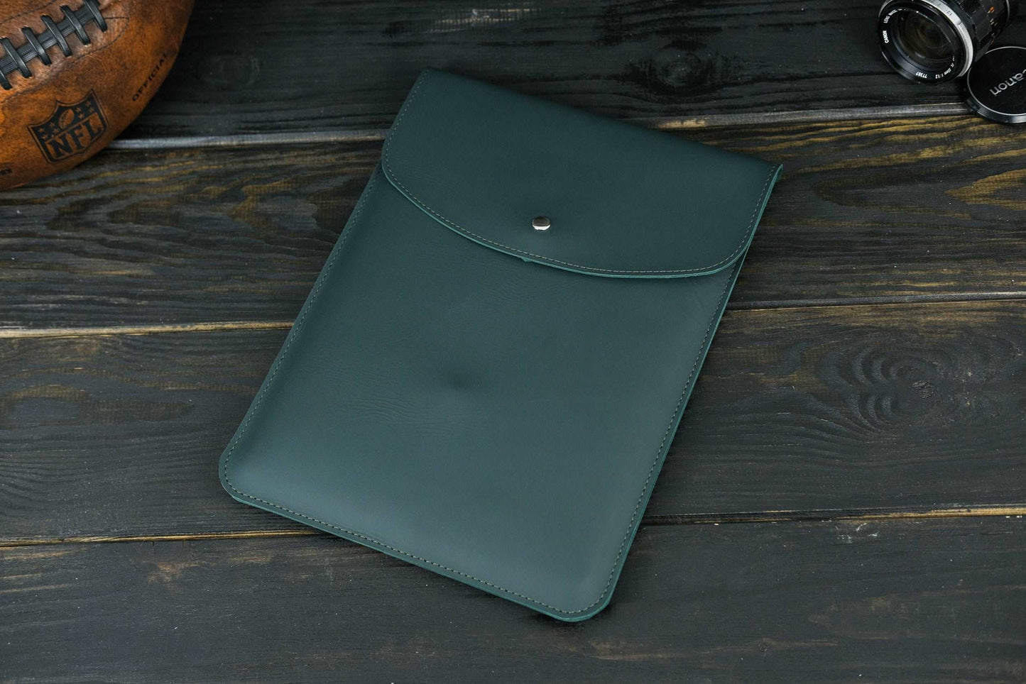 Case for MacBook leather Cognac Model №36