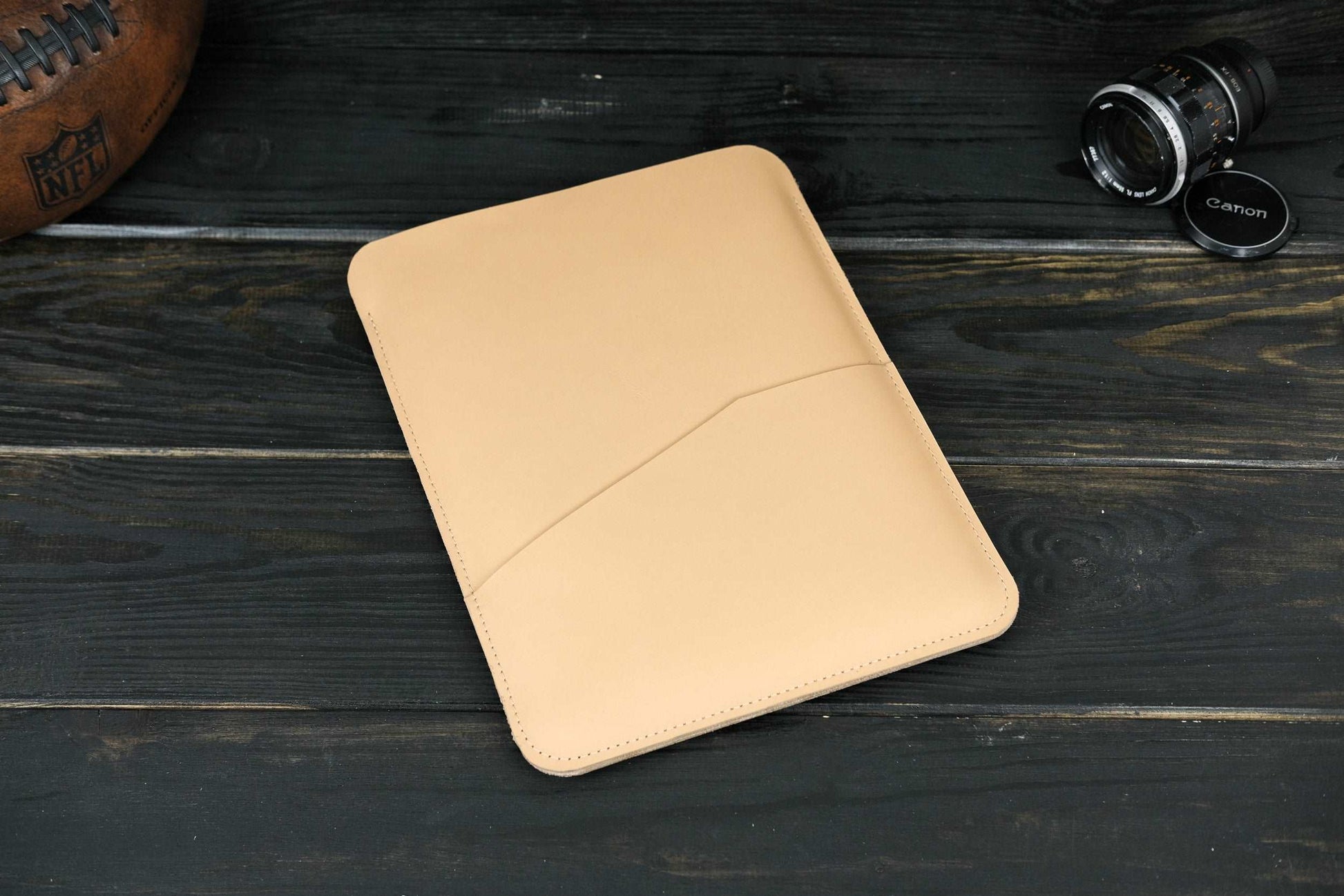 Case for MacBook leather Blue Model №30