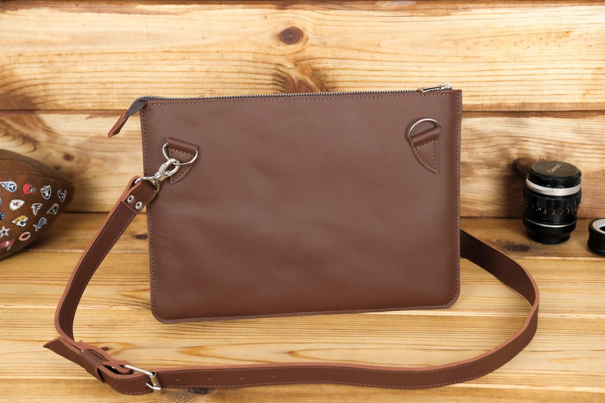 Case for MacBook leather Cognac Model №44