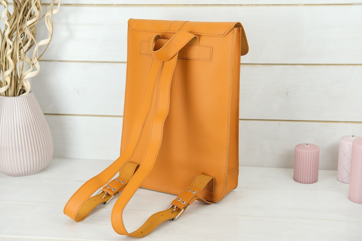 Women leather backpack Amber "Sydney"