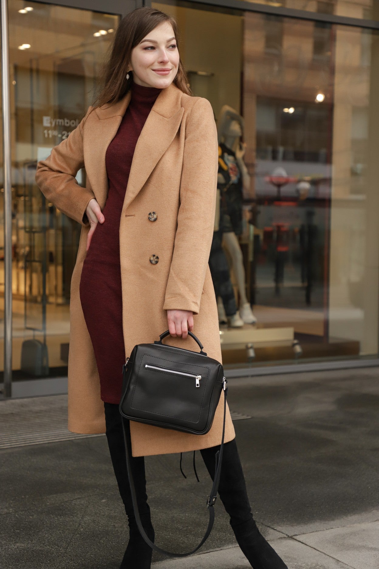 Leather women large bag suitcase Bumida – Bag Wow