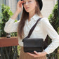 Leather small women handbag: "Boni"