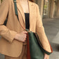 women's leather bag green